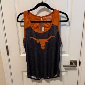 Women's Orange and Black Tank Top